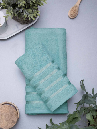 Bambusový ručník 50 × 100 cm - Noemi mentolový