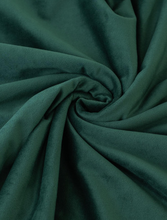 Zatemňovací závěsy Velvet smaragdová – 140 × 180 cm (2 ks)