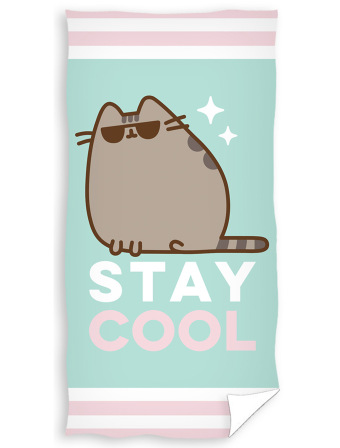 Dětská osuška 70 x 140 cm - Kočička Pusheen Stay Cool