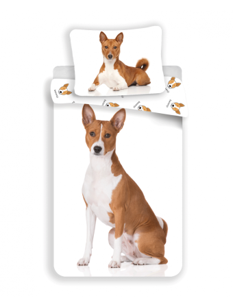 Dětské bavlněné povlečení – Basenji