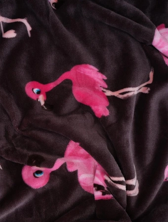 Povlečení mikroplyš Exclusive – Flamingos