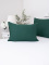 Bavlněný povlak na polštář Renforcé 50 × 70 cm – Jasmine tmavě zelená